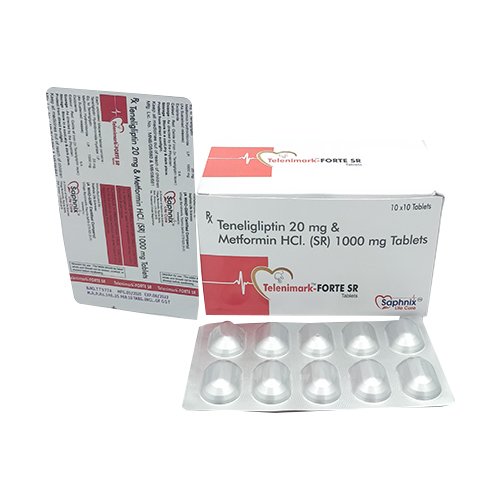 Teneligliptin 20 Mg and Metformin HCI 1000 Mg Tablets