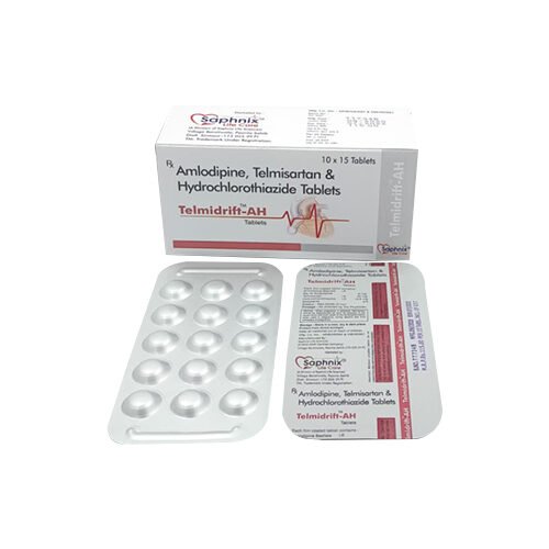 Amlodipine, Telmisartan and Hydrochlorothiazide Tablets