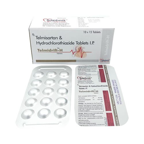 Telmisartan and Hydrocholrothiazide Tablets
