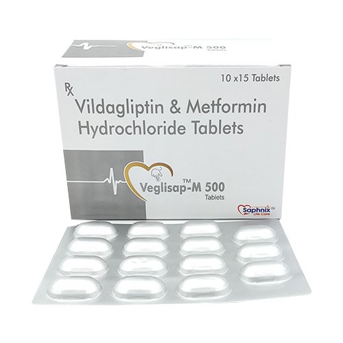 Vildagliptin and Metformin Hydrochloride Tablets