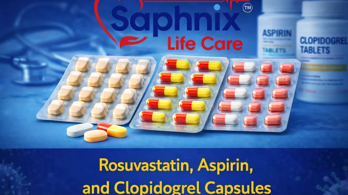 Rosuvastatin Aspirin and Clopidogrel Capsules