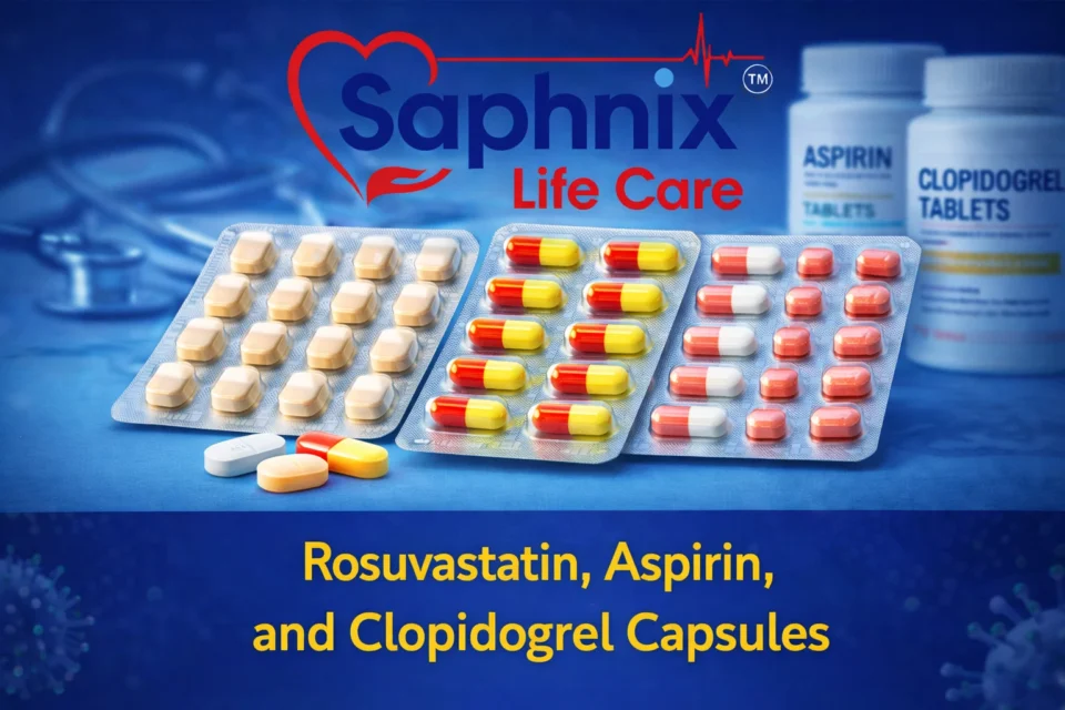 Rosuvastatin Aspirin and Clopidogrel Capsules