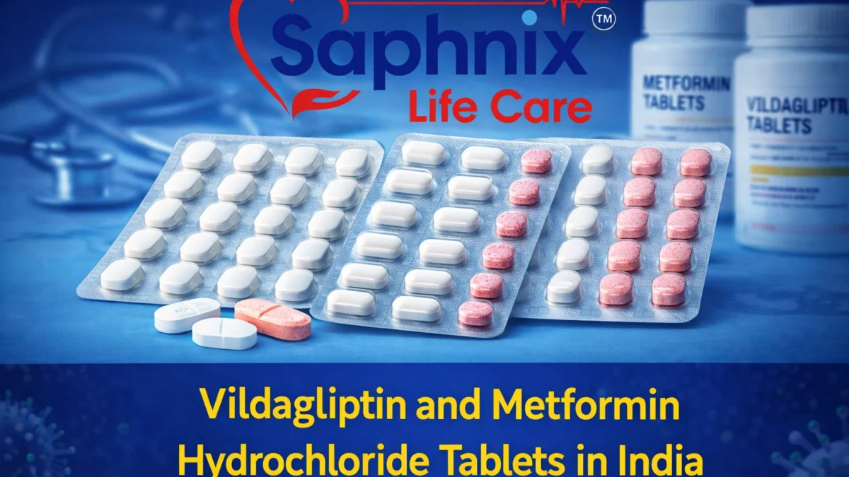 Vildagliptin and Metformin Hydrochloride Tablets in India