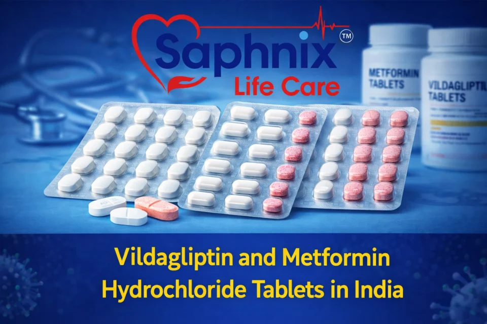 Vildagliptin and Metformin Hydrochloride Tablets in India