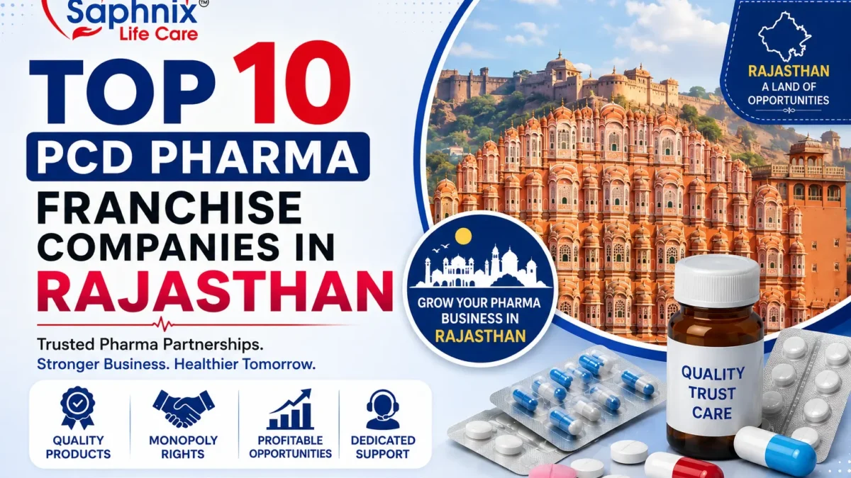 Top 10 PCD Pharma Franchise Companies in Rajasthan 