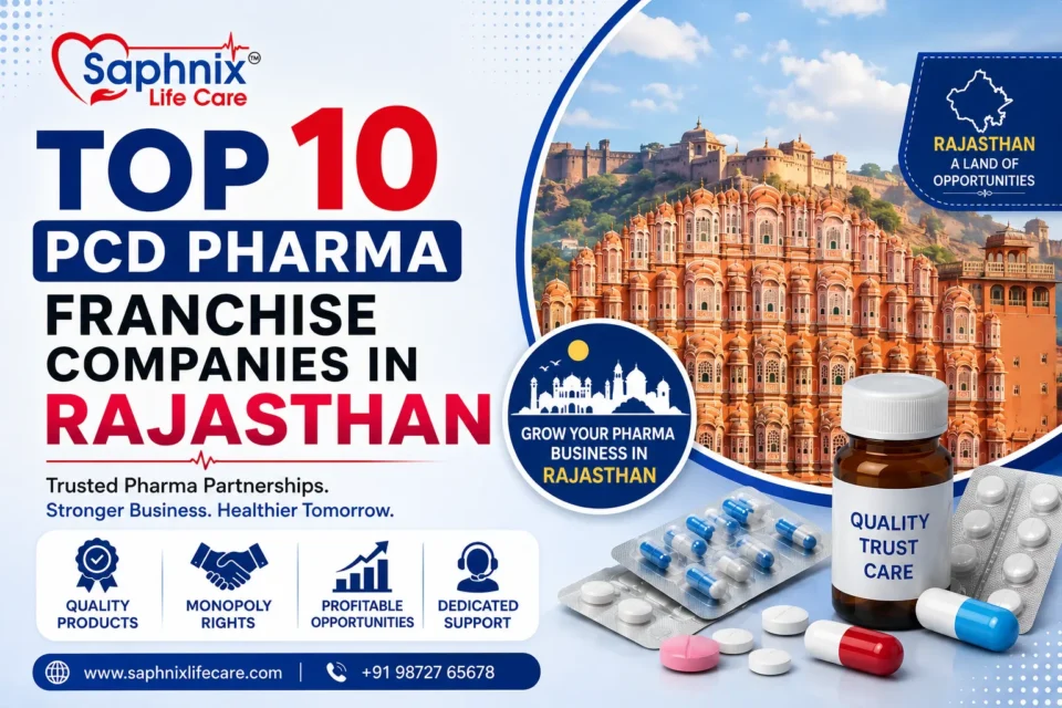 Top 10 PCD Pharma Franchise Companies in Rajasthan 